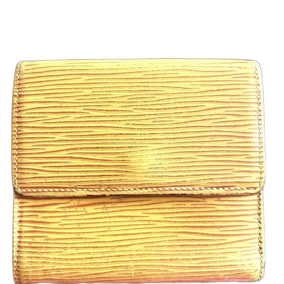 Louis Vuitton Yellow Epi Women's Wallet - Picture 2 of 7